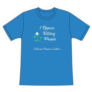 T-Shirt: "I Oppose Killing People"